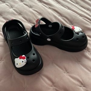 Mary Jane hello kitty croc dupe
